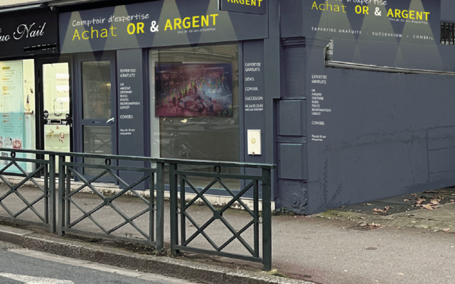 comptoir or chatou acaht vente de metaux precieux or argegent palladium platine mais aussi rachat de bijoux et estimation de succession